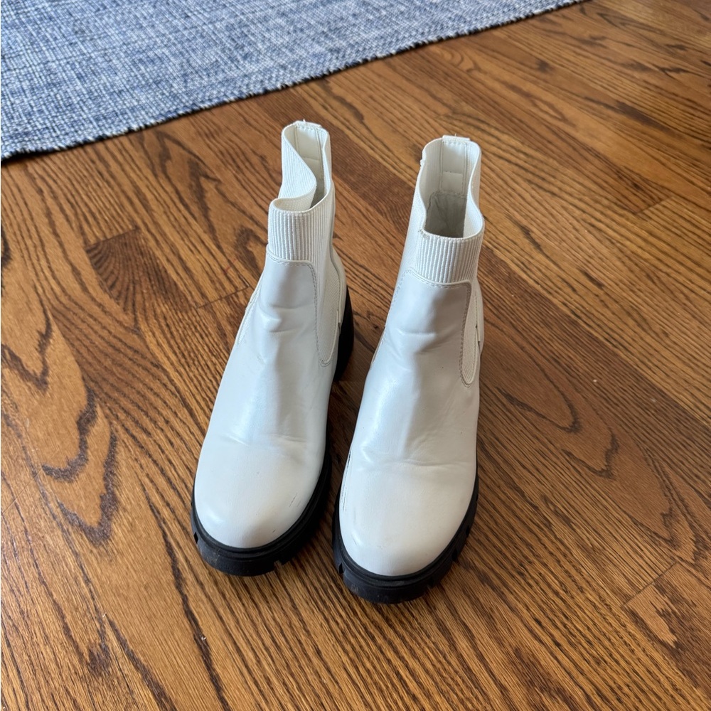 White boots